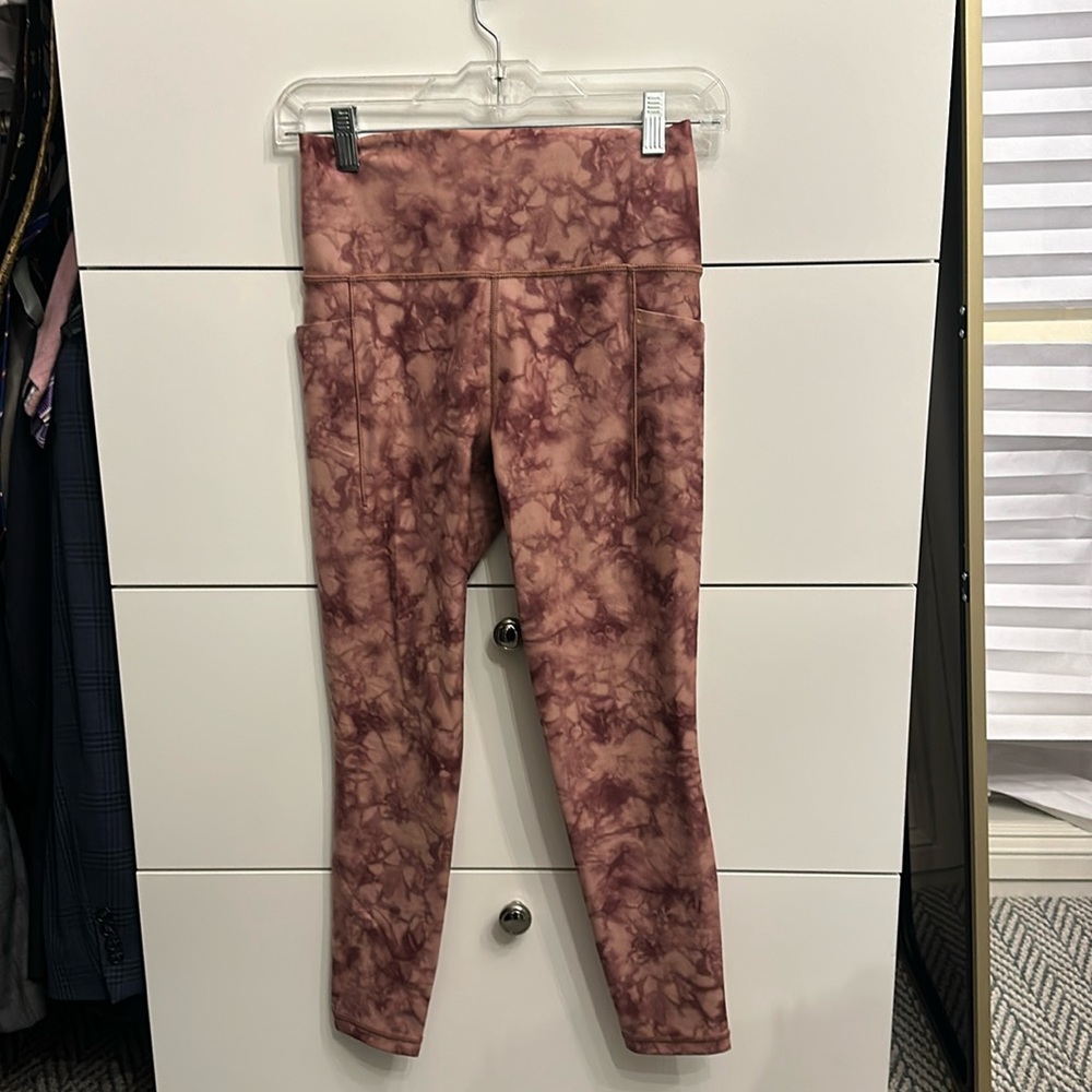 Athlete the dye legging with pocket